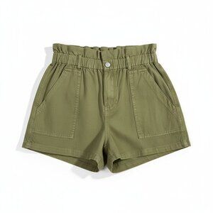 BlankNYC Paperbag Waist Cotton Shorts